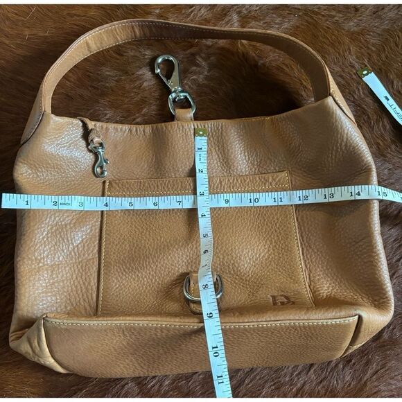 Vintage Dooney & Bourke Annalisa Hobo Bag in Caramel Size Médium - Picture 7 of 11
